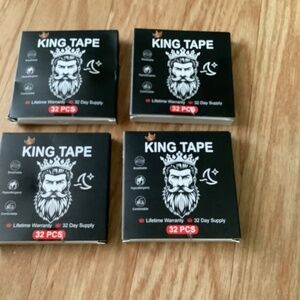 King Tape for sleeping 4 boxes $18  sleep aid aromatherapy